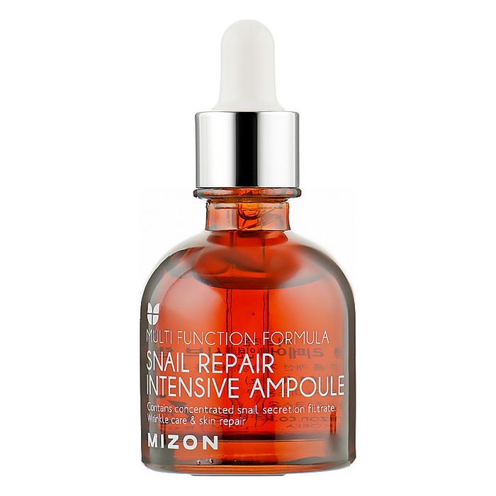 Mizon Snail Repair Intensive Ampoule — сироватка для обличчя з муцином равлика, 30 мл